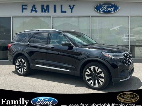 Used 2025 Ford Explorer Platinum w/ LUX Leather Package AWD/4WD image 1