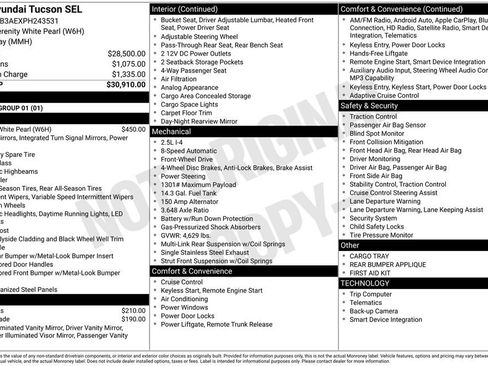 Certified 2023 Hyundai Tucson SEL FWD image 32