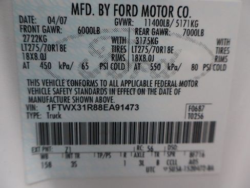 Used 2008 Ford F350 XLT AWD/4WD image 43