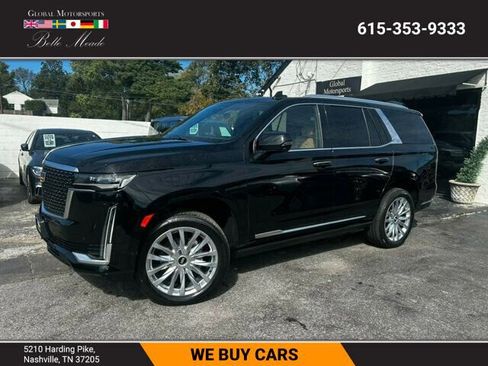 Used 2021 Cadillac Escalade Premium Luxury w/ Driver Assist Tech Package image 1