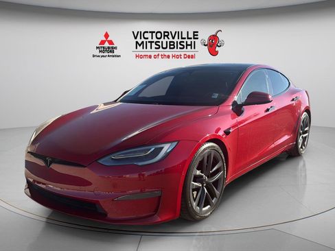 Used 2021 Tesla Model S Plaid AWD/4WD image 3