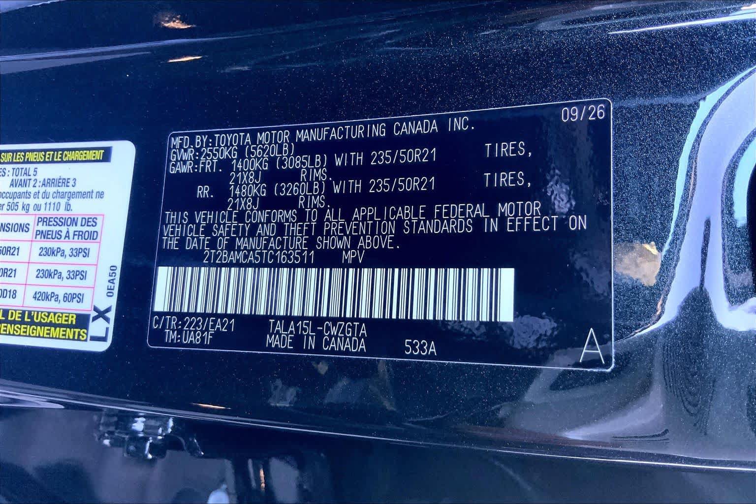 New 2026 Lexus RX 350 Premium w/ Convenience Package AWD/4WD image 23