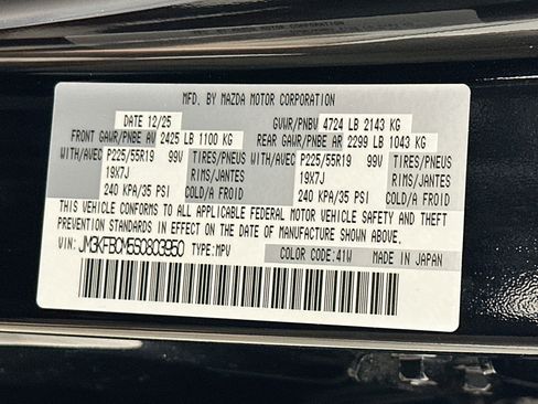 Used 2025 MAZDA CX-5 Carbon Edition AWD/4WD image 12