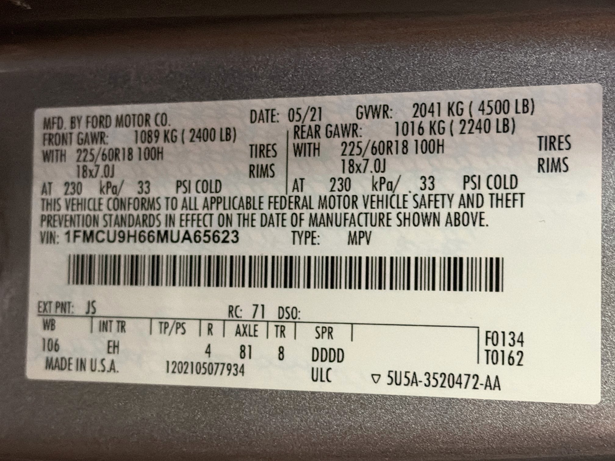 Used 2021 Ford Escape SEL AWD/4WD image 12