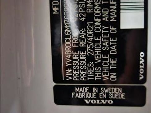 Used 2021 Volvo XC90 T8 Inscription w/ Advanced Package image 25