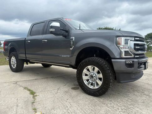 Used 2021 Ford F250 Platinum w/ FX4 Off-Road Package AWD/4WD image 1