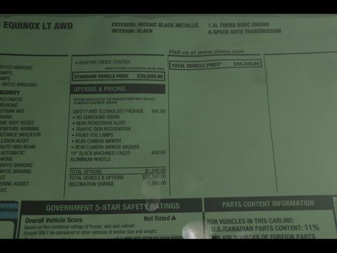New 2026 Chevrolet Equinox LT AWD/4WD image 25