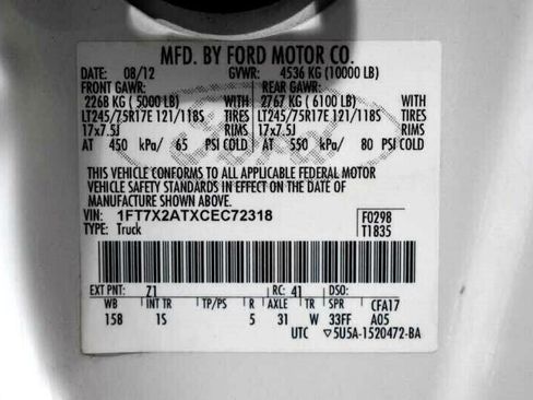 Used 2012 Ford F250 XL w/ PWR Equipment Group RWD image 44