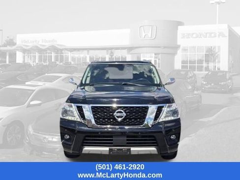 Used 2018 Nissan Armada Platinum w/ Captain Seat Package RWD image 7