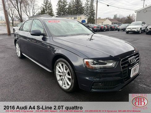 Used 2016 Audi A4 2.0T Premium Plus w/ Premium Plus Package AWD/4WD image 1