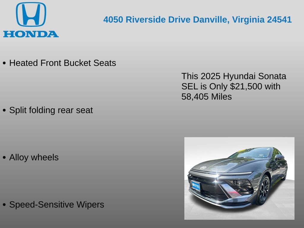 Used 2025 Hyundai Sonata SEL FWD image 27