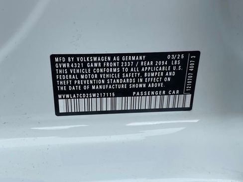 Used 2025 Volkswagen GTI S FWD image 22