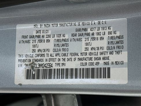 Used 2021 MAZDA CX-30 FWD 2.5 S w/ Premium Package image 12