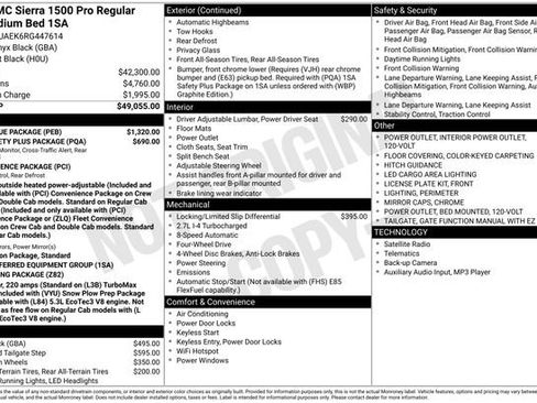 Certified 2024 GMC Sierra 1500 Pro w/ Pro Value Package image 34
