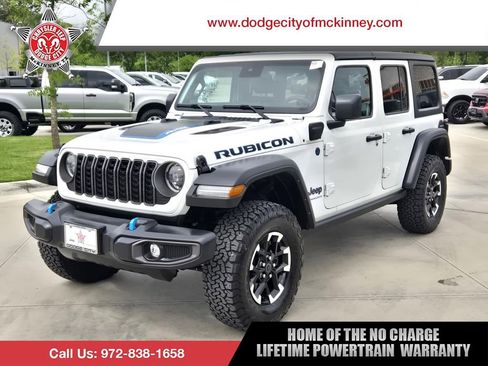 Used 2024 Jeep Wrangler Unlimited Rubicon 4xe image 1