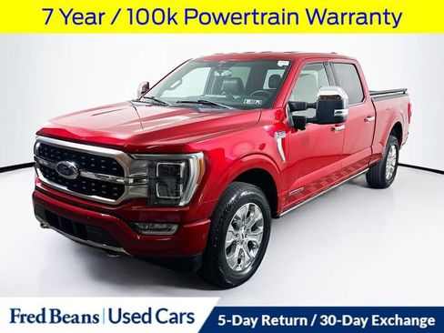 Certified 2021 Ford F150 Platinum w/ Equipment Group 701A High AWD/4WD image 4