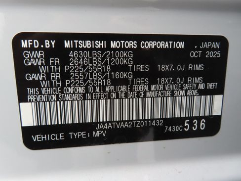 New 2026 Mitsubishi Eclipse Cross Ralliart AWD/4WD image 25