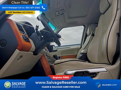 Used 2007 Land Rover Range Rover HSE image 9