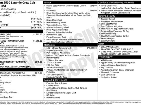 Used 2025 RAM 2500 Laramie w/ Night Edition AWD/4WD image 5