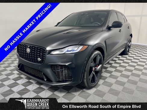 Used 2022 Jaguar F-PACE SVR AWD/4WD image 1