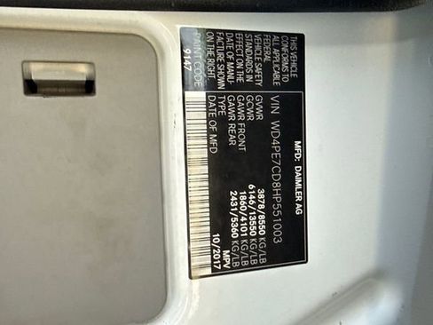 Used 2017 Mercedes-Benz Sprinter 2500 image 32