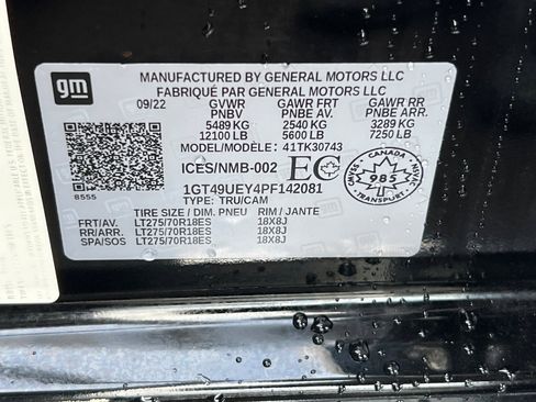 Used 2023 GMC Sierra 3500 SLT w/ Gooseneck/5TH Wheel Package image 28