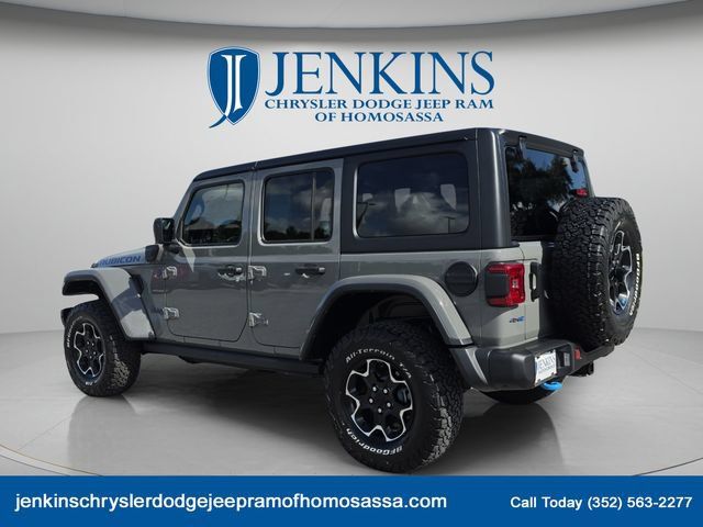 Used 2023 Jeep Wrangler Unlimited Rubicon 4xe w/ Steel Bumper Group AWD/4WD image 8