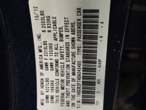 Used 2013 Honda Accord EX image 21