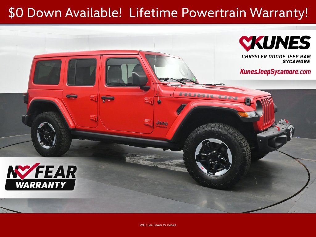 Used 2021 Jeep Wrangler Unlimited Rubicon AWD/4WD image 1