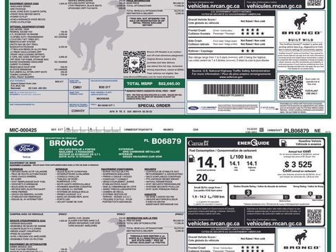Certified 2023 Ford Bronco Badlands w/ Sasquatch Package image 5