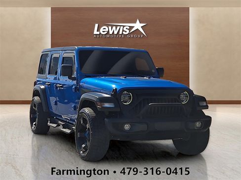 Used 2021 Jeep Wrangler Unlimited Sport image 1
