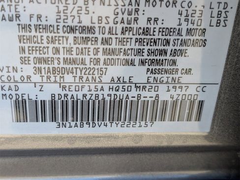 New 2026 Nissan Sentra SR image 21