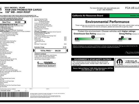 Used 2023 RAM ProMaster 2500 image 15