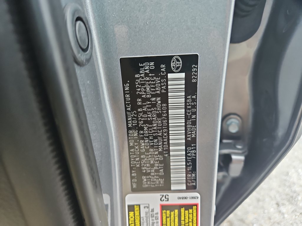 Certified 2026 Toyota Camry SE FWD image 23