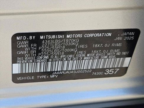Used 2025 Mitsubishi Outlander Sport AWD image 29