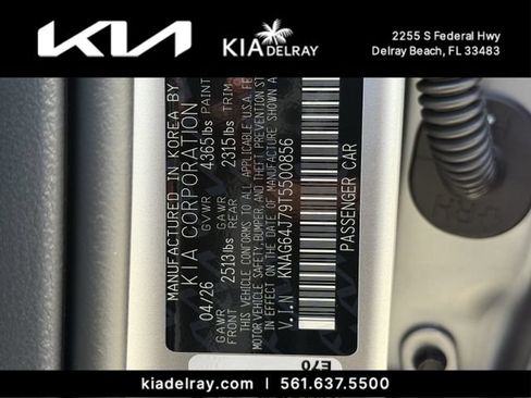 New 2026 Kia K5 GT-Line FWD image 31