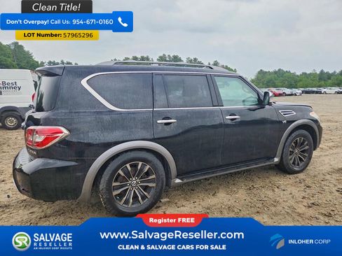 Used 2017 Nissan Armada Platinum w/ Captain Seat Package AWD/4WD image 4