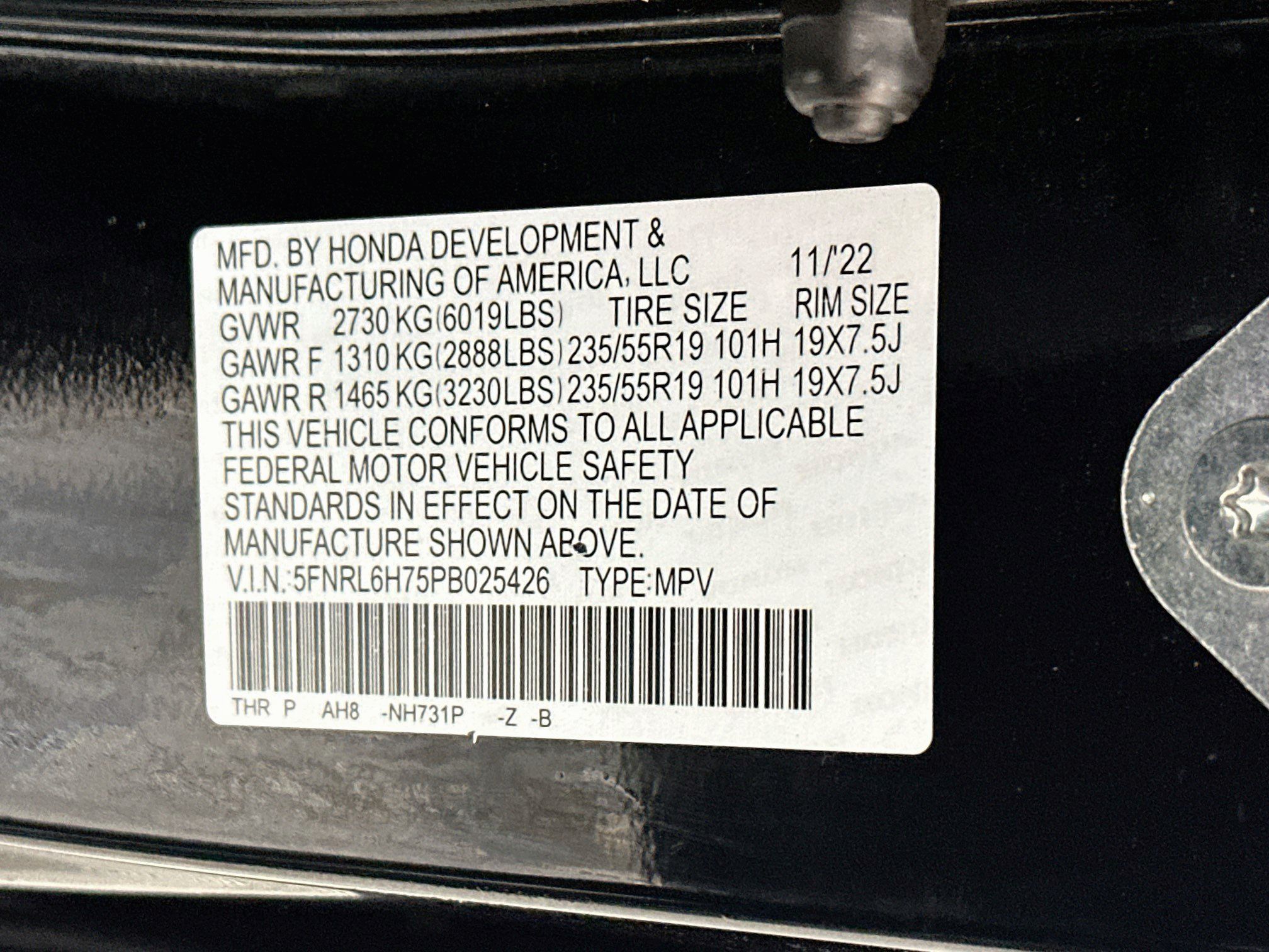 Used 2023 Honda Odyssey Sport image 31