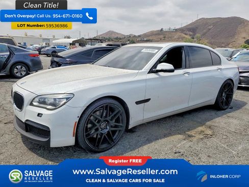 Used 2015 BMW 750Li RWD image 1