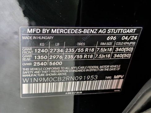 Certified 2024 Mercedes-Benz EQB 250+ image 28