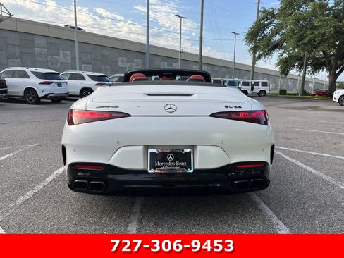 Certified 2022 Mercedes-Benz SL 63 AMG 4MATIC w/ AMG Aerodynamic Package image 7