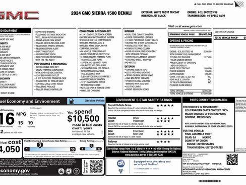 Used 2024 GMC Sierra 1500 Denali w/ Technology Package image 4