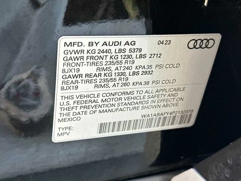 Used 2023 Audi Q5 2.0T Premium w/ Convenience Package AWD/4WD image 35