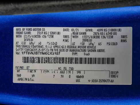 Used 2021 Ford F250 Lariat w/ Lariat Ultimate Package AWD/4WD image 62