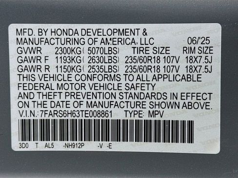 Certified 2026 Honda CR-V TrailSport image 30