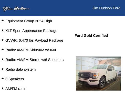 Used 2023 Ford F150 XLT w/ Equipment Group 302A High AWD/4WD image 8