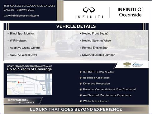 New 2026 INFINITI QX60 Sport w/ Dark Cargo Package image 3