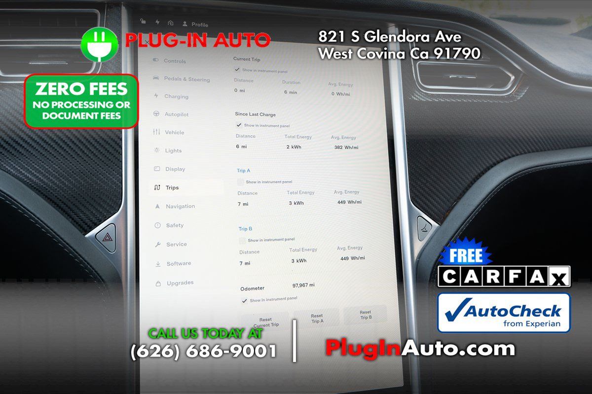Used 2017 Tesla Model S 75D AWD/4WD image 30
