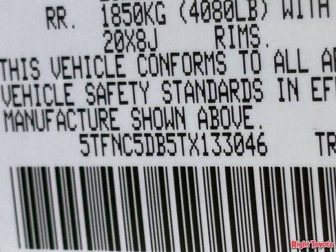 New 2026 Toyota Tundra Platinum AWD/4WD image 25