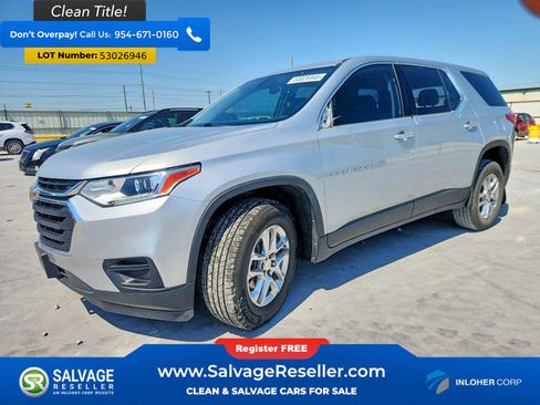 Used 2021 Chevrolet Traverse LS FWD image 1